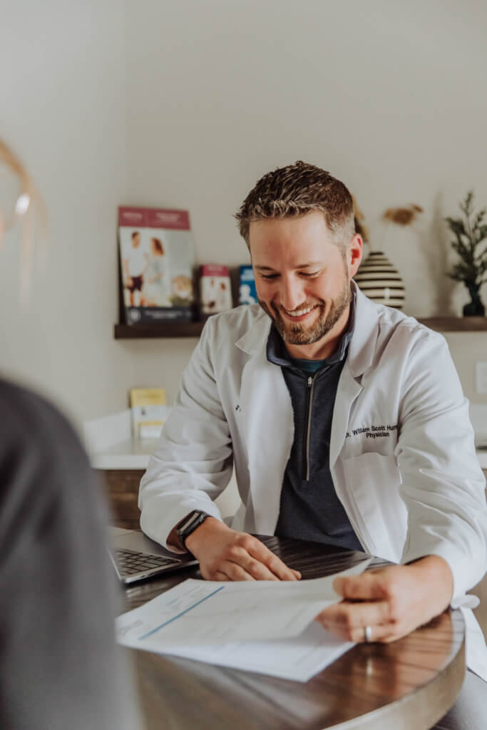 Doctor explaining to the patient | Wellness Co. | Zeeland, MI
