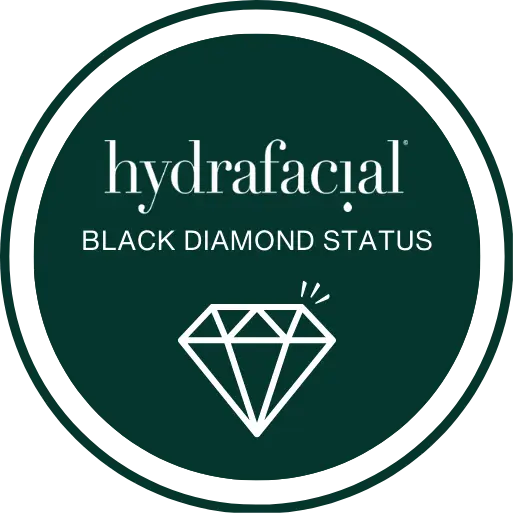 An image advertising or representing Hydrafacial services.