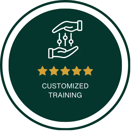 A graphic or photo representing customized services.